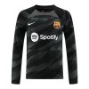 Camiseta de fútbol Portero Manga Larga FC Barcelona Ter Stegen 1 Segunda Equipación 23-24 - Hombre